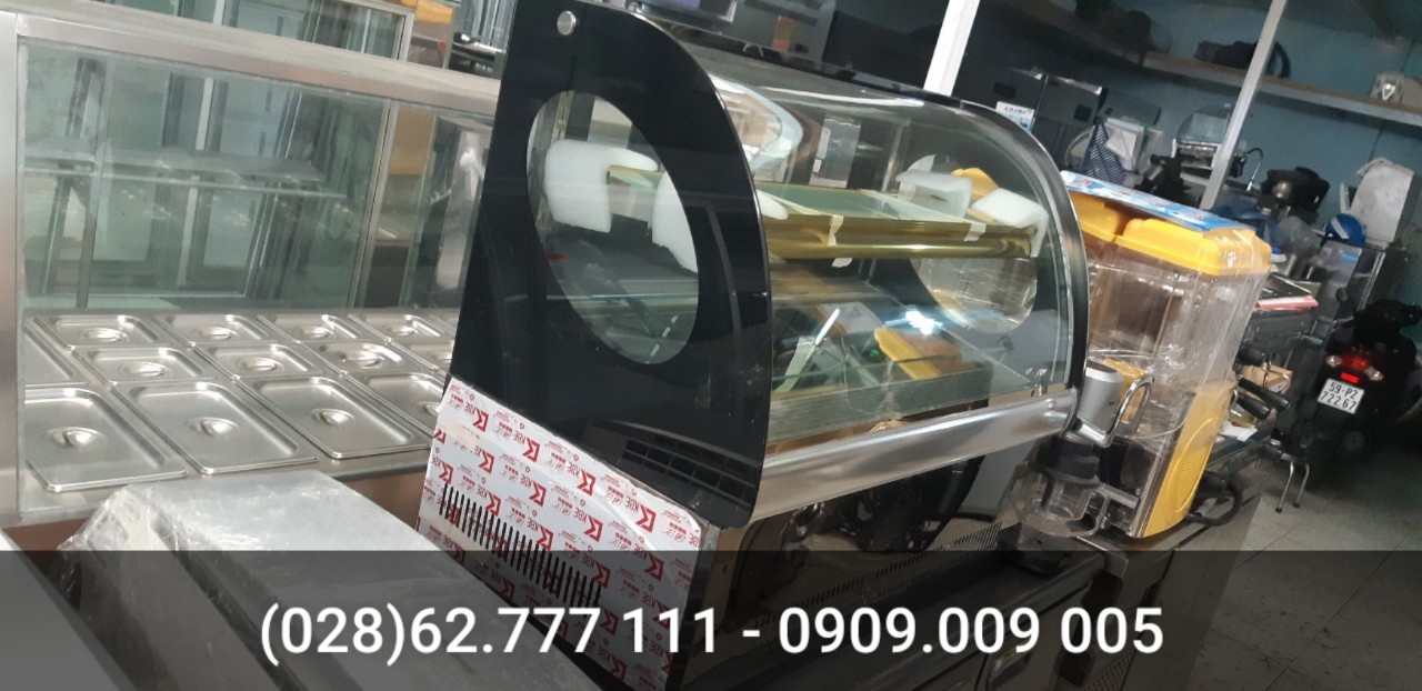 Tủ l&agrave;m m&aacute;t b&aacute;nh kem mini đặt b&agrave;n