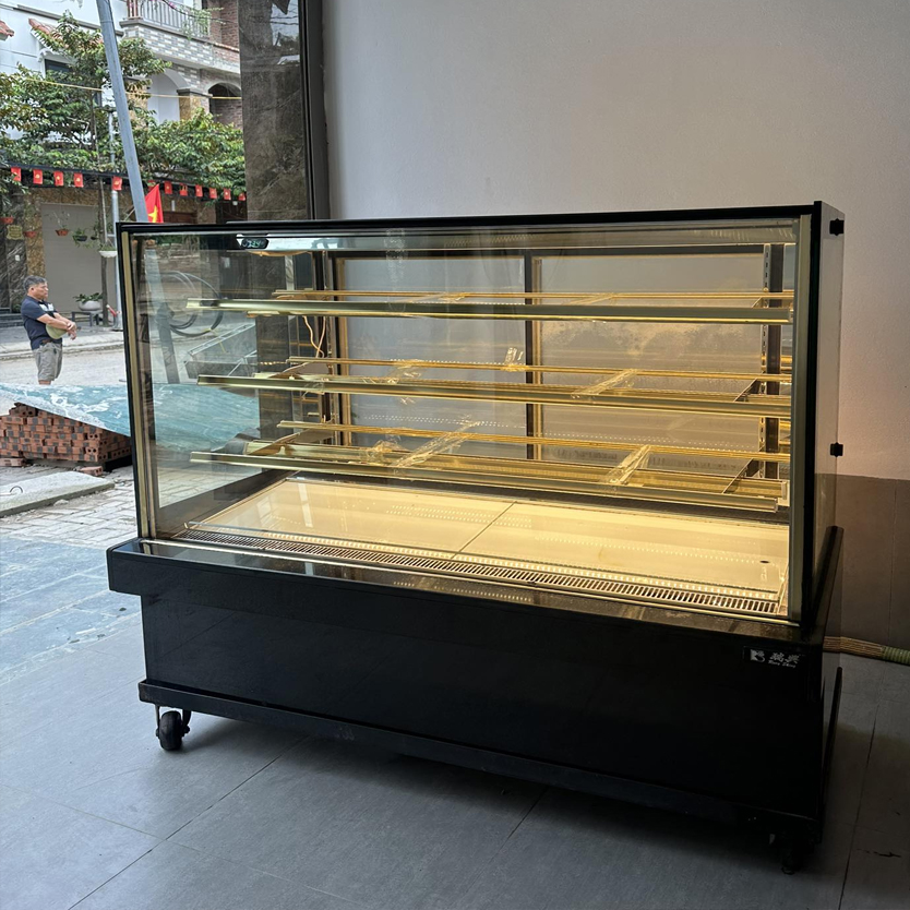 Bán Tủ Bánh Kem Rueyshing 4 Tầng 1m5 Cũ (Đài Loan)