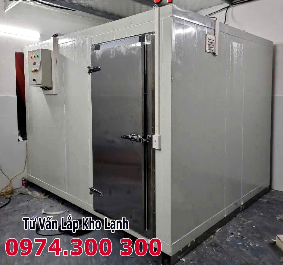 Lắp Đặt Kho Đông Lạnh 1 Tấn Hải Sản Thịt Cá
