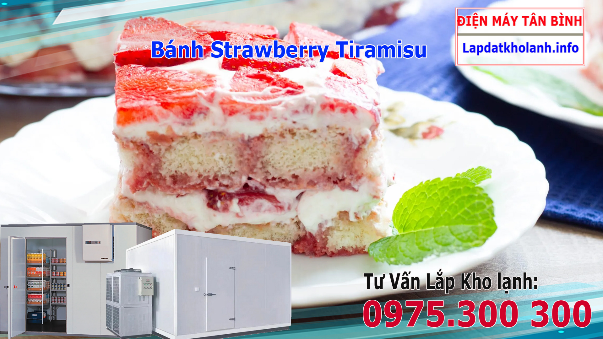 Bánh Strawberry Tiramisu – Hương vị ngọt ngào và tinh tế
