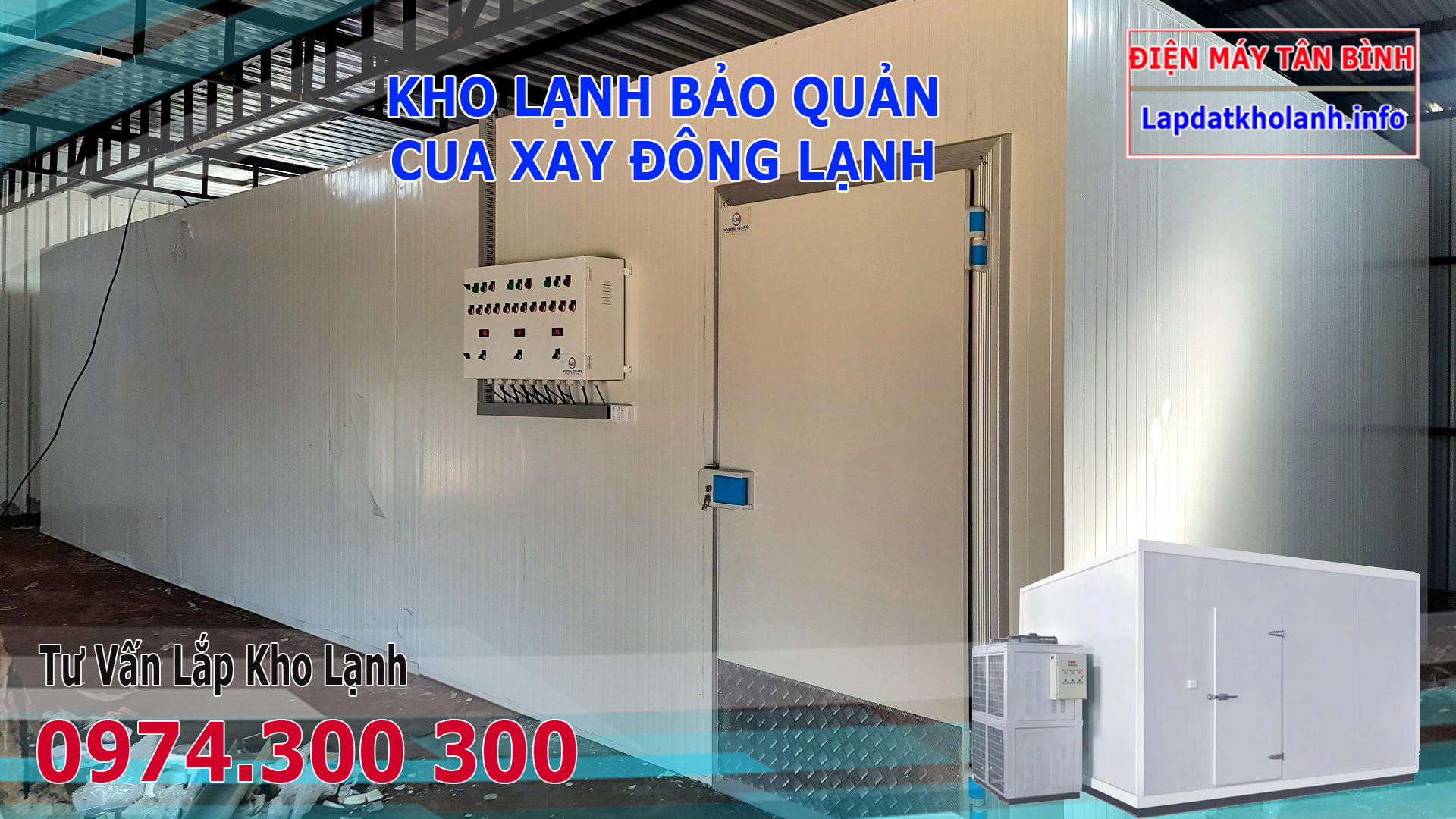 kho lạnh bảo quản cua