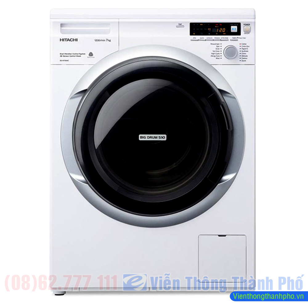 Máy giặt Hitachi BD-W70PV, 7 kg