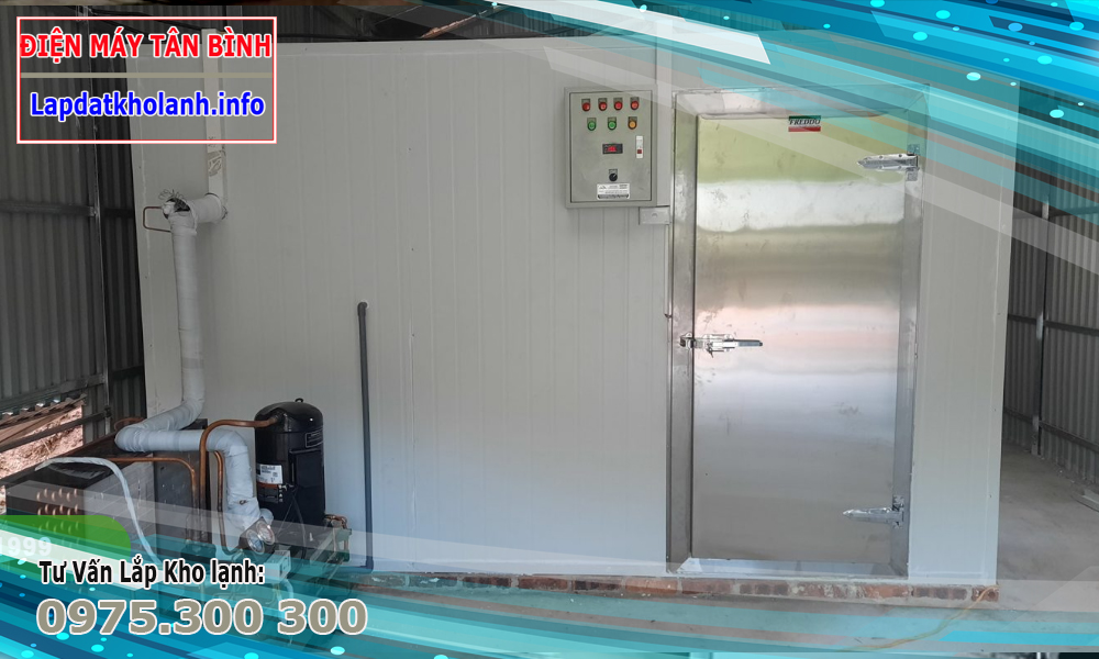 Lắp đặt kho lạnh công nghiệp, kho đông bảo quản thực phẩm