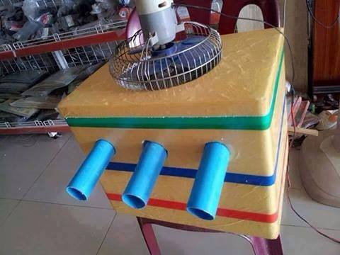 Chế máy lạnh bằng thùng xốp, chỉ tốn 200K