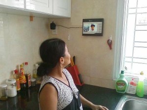Chu&ocirc;ng cửa c&oacute; m&aacute;y quay h&igrave;nh, sản phẩm c&ocirc;ng nghệ cho gia đ&igrave;nh