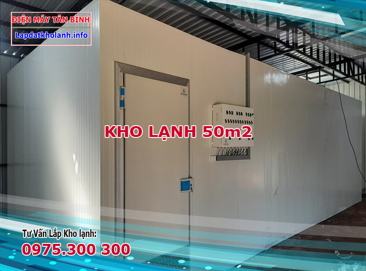 Chi phí làm Kho lạnh 50m2 - 100m2 giá bao nhiêu