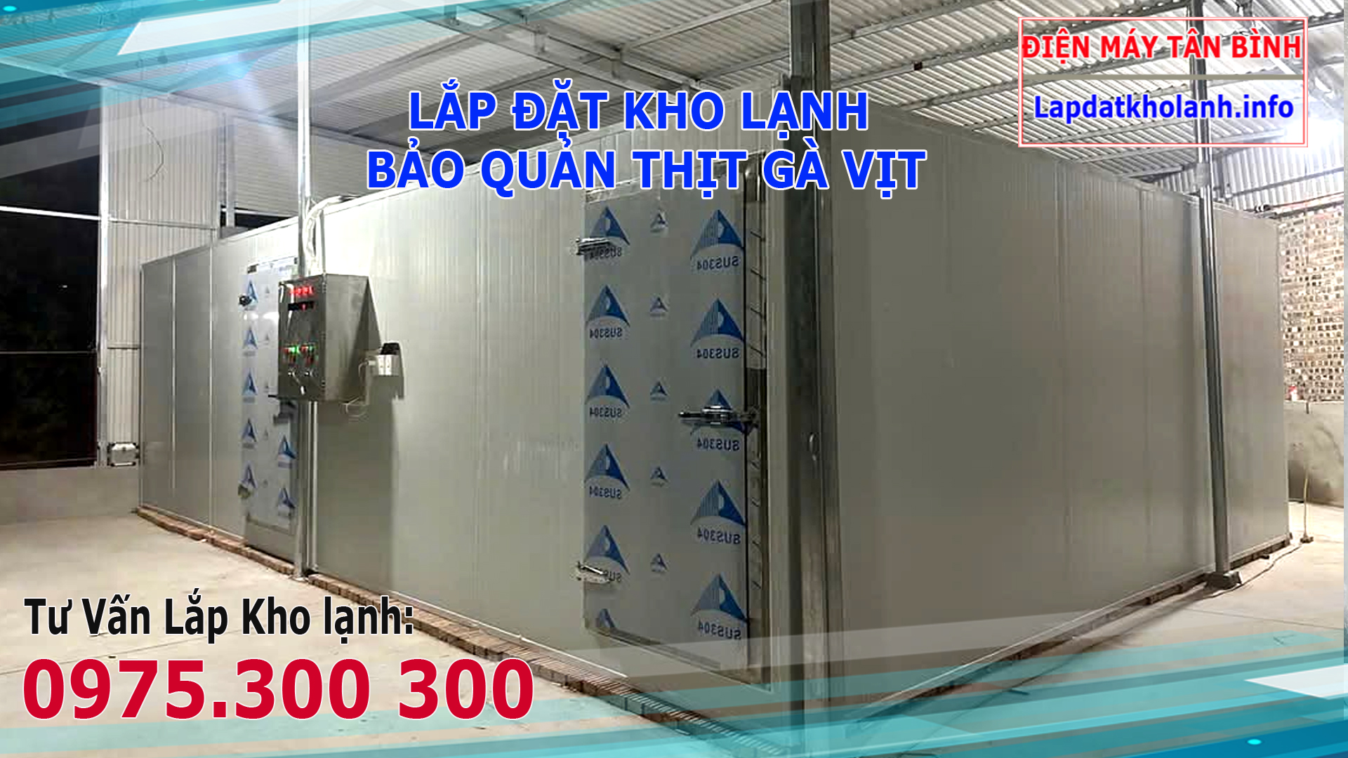 kho lạnh bảo quản gà vịt
