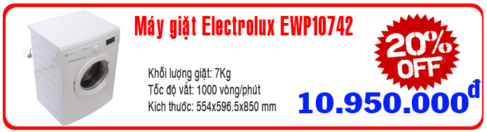 khuyen mai electrolux