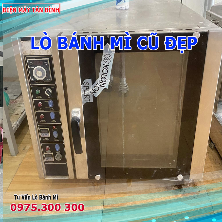 Bán Thanh lý trọn bộ lò nướng bánh mì đối lưu 8 khay