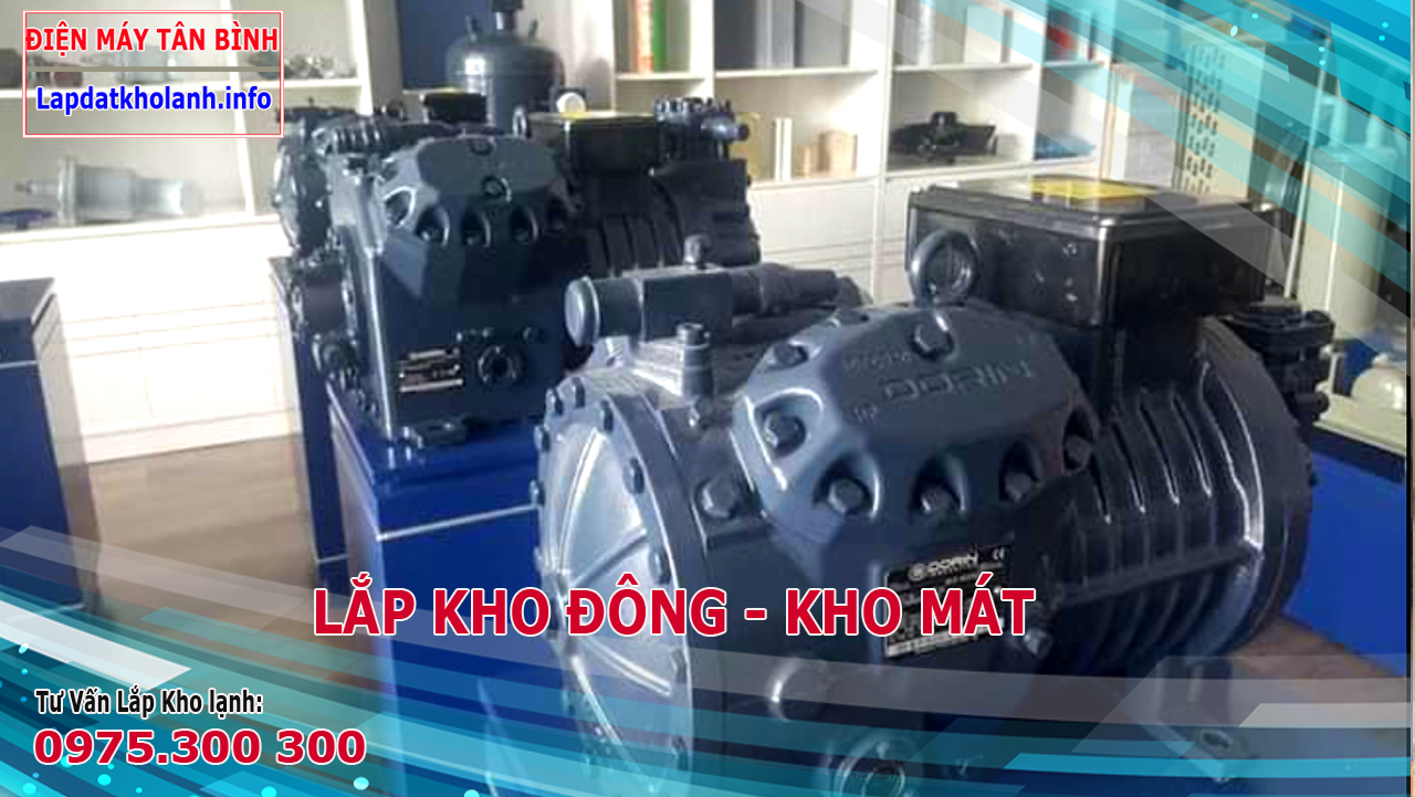 Máy nén lạnh Dorin - Xuất xứ Italy, Lốc Piston bán kín 1 và 2 cấp