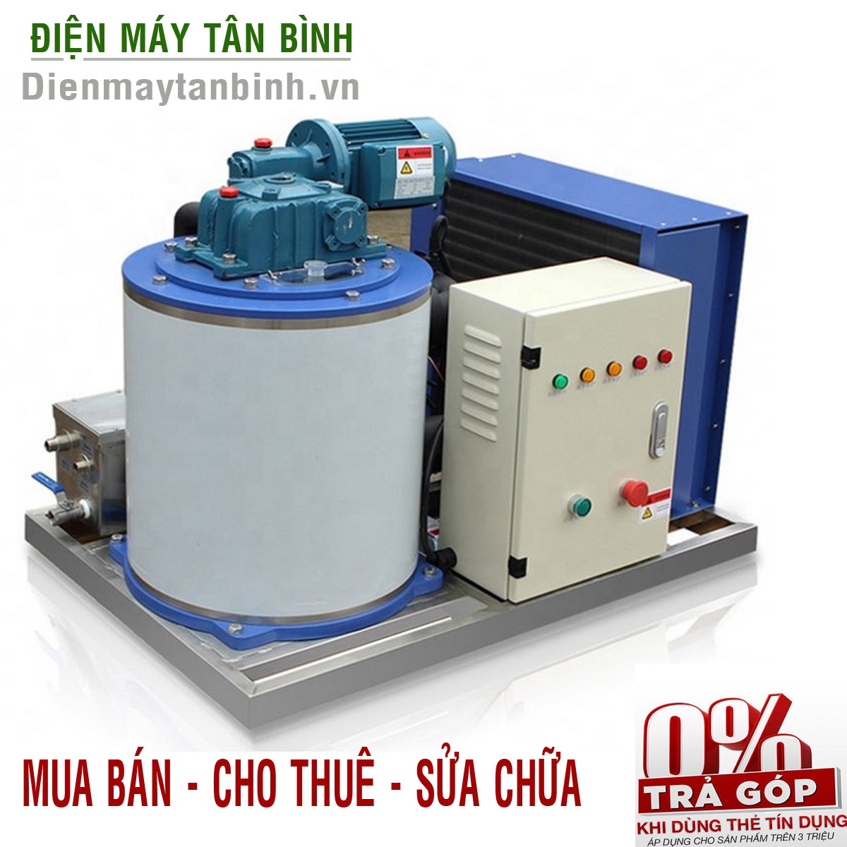 Máy làm đá vảy công suất 500kg/ngày
