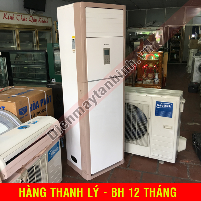 Thanh lý máy lạnh cũ tủ đứng 3Hp Reetech (mới 90%) ( https://dienmaytanbinh.vn › detail ) 