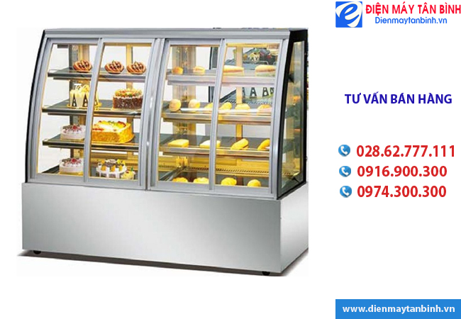 Tủ trưng bày bánh kem và bánh sinh nhật