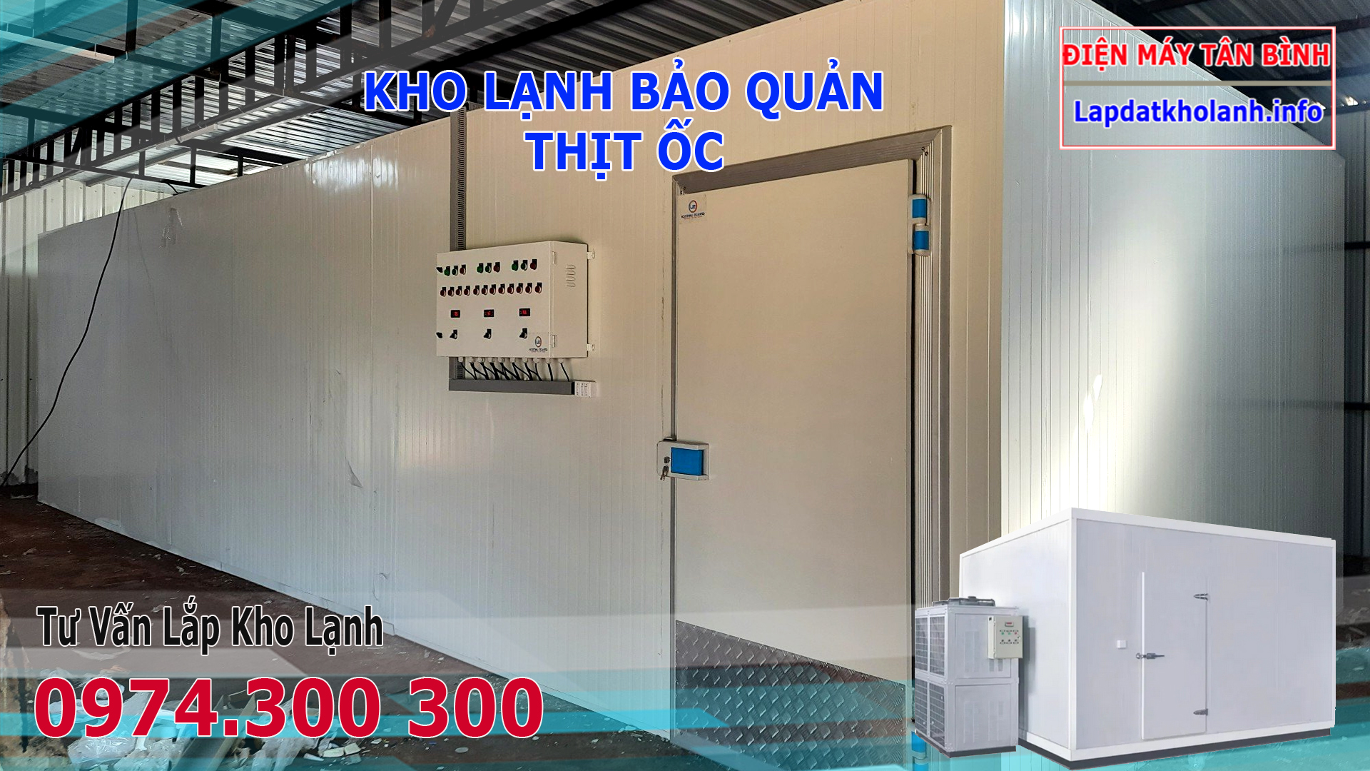 kho lạnh bảo quản ốc móng tay