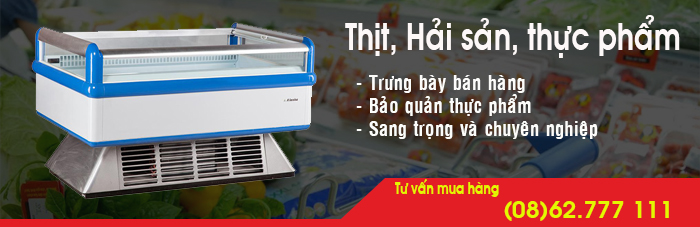 Quầy lạnh trưng bày siêu thị Alaska