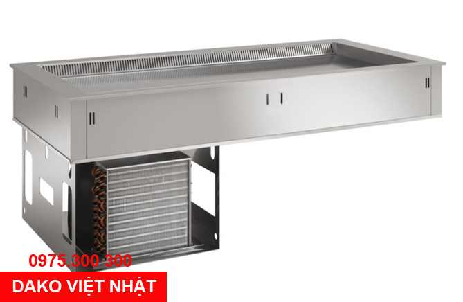 quầy l&agrave;m lạnh thức ăn, trưng b&agrave;y c&aacute; thịt
