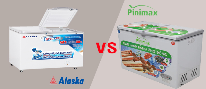 Tủ đông inverter, Alaska hay Sanaky tiết kiệm điện hơn?