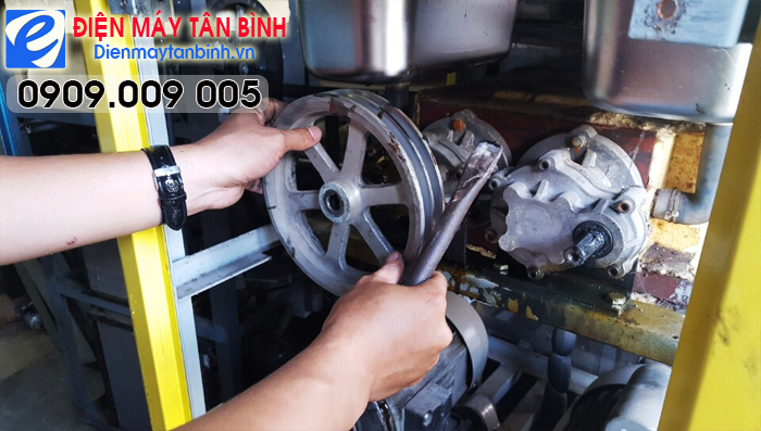 Nhận sửa máy làm kem tươi bị xì dàn lạnh, không lạnh