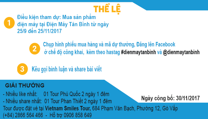 Mua hàng online, share liền tay nhận ngay Tour Phú Quốc