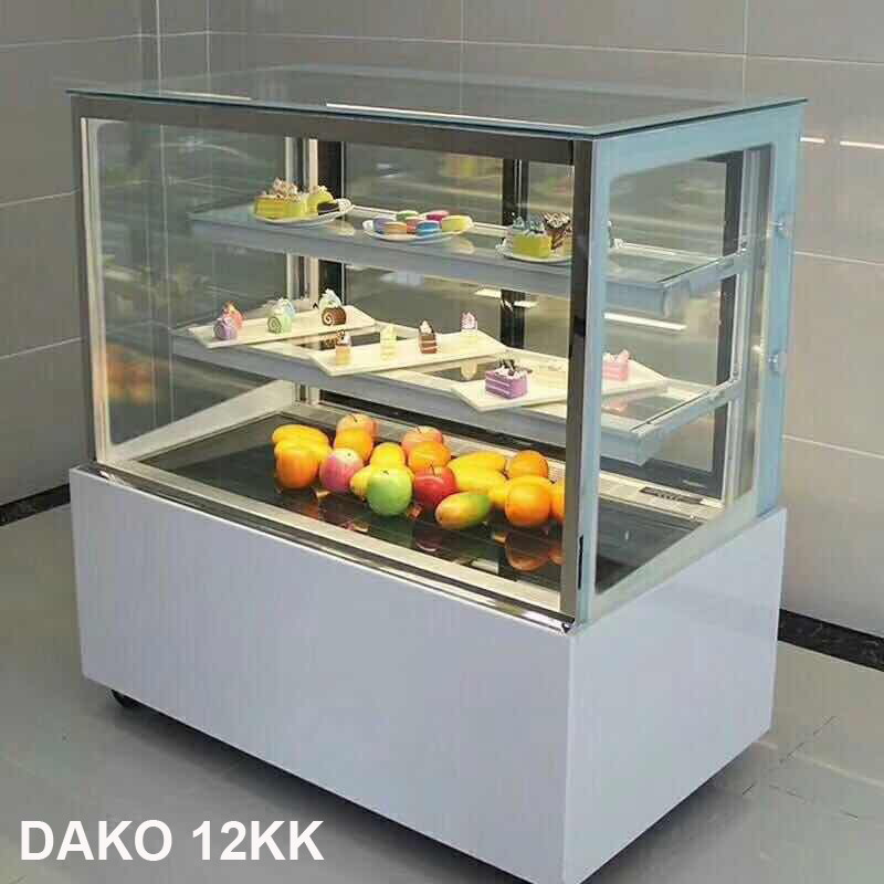 Tủ mát bánh kem vuông 3 tầng DAKO
