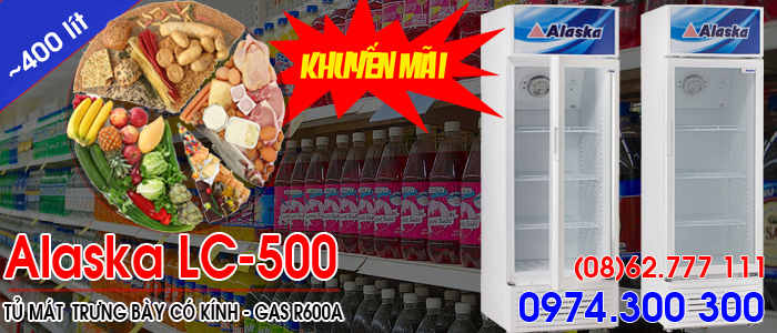 Tủ m&aacute;t Alaska LC-500