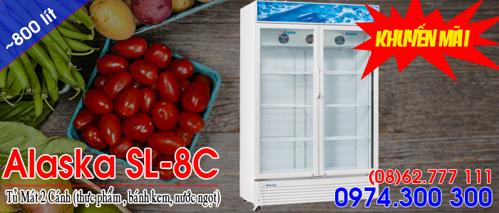 Tủ m&aacute;t Alaska SL-8C (800 l&iacute;t)