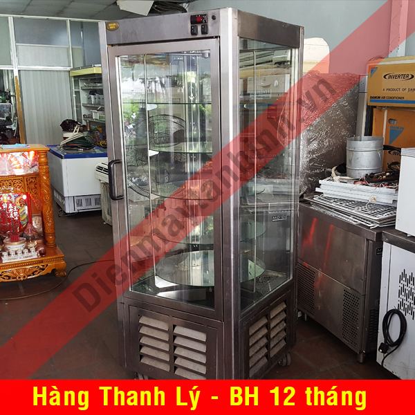 Tủ mát cũ 4 mặt kính ROLLER GRILL