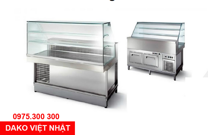 Tủ m&aacute;t trưng b&agrave;y thịt ngu&ocirc;i, thịt heo, chả lụa