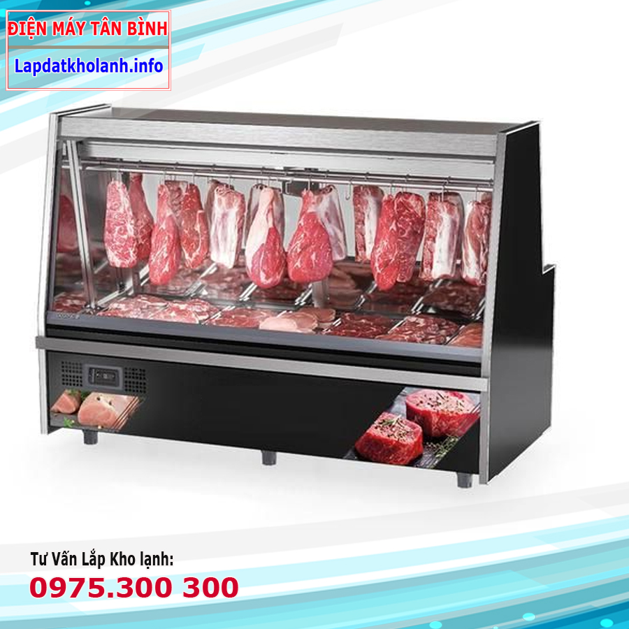 Tủ mát treo trưng bày thịt heo bò gà Dako FS-150