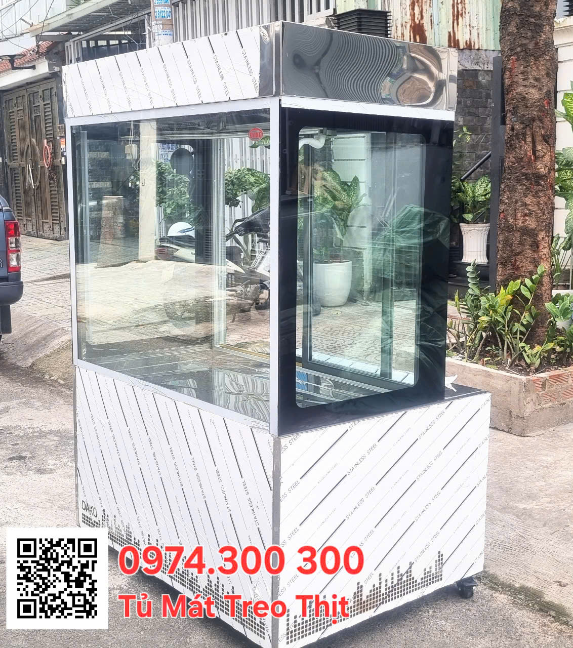 Mẫu tủ mát lạnh treo thịt Bò Bê Dê tươi..được ưa thích nhất
