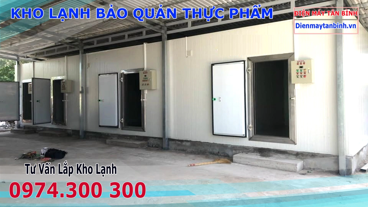 kho đông lạnh bảo quản thịt heo