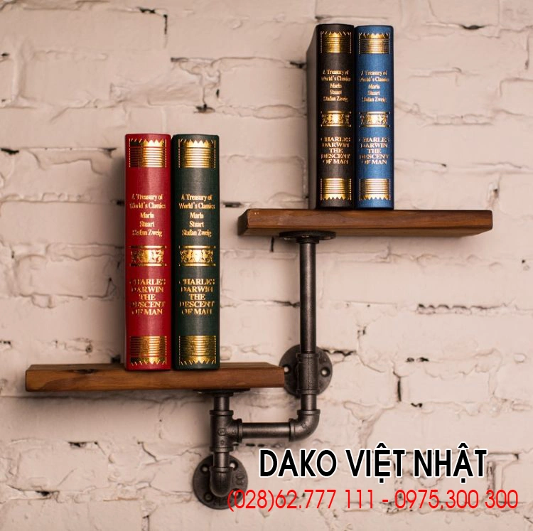 Kệ gô thiết kế đơn giản theo phong cách cổ điển