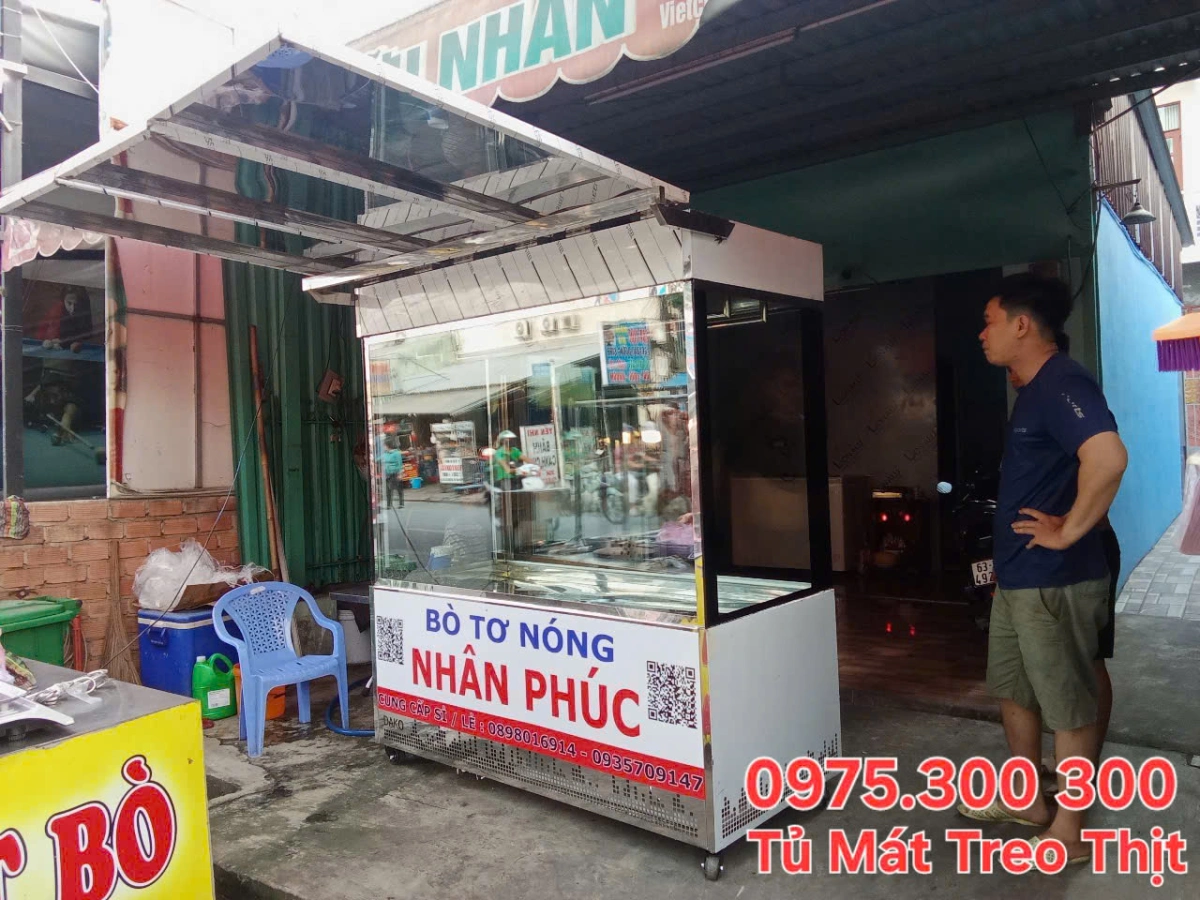 Lắp đặt kho lạnh bảo quản Thịt Dê tươi và Đông Lạnh 8 tủ mát trưng bày thịt dê bò