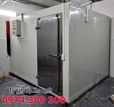 Lắp Đặt Kho Đông Lạnh 1 Tấn Hải Sản Thịt Cá