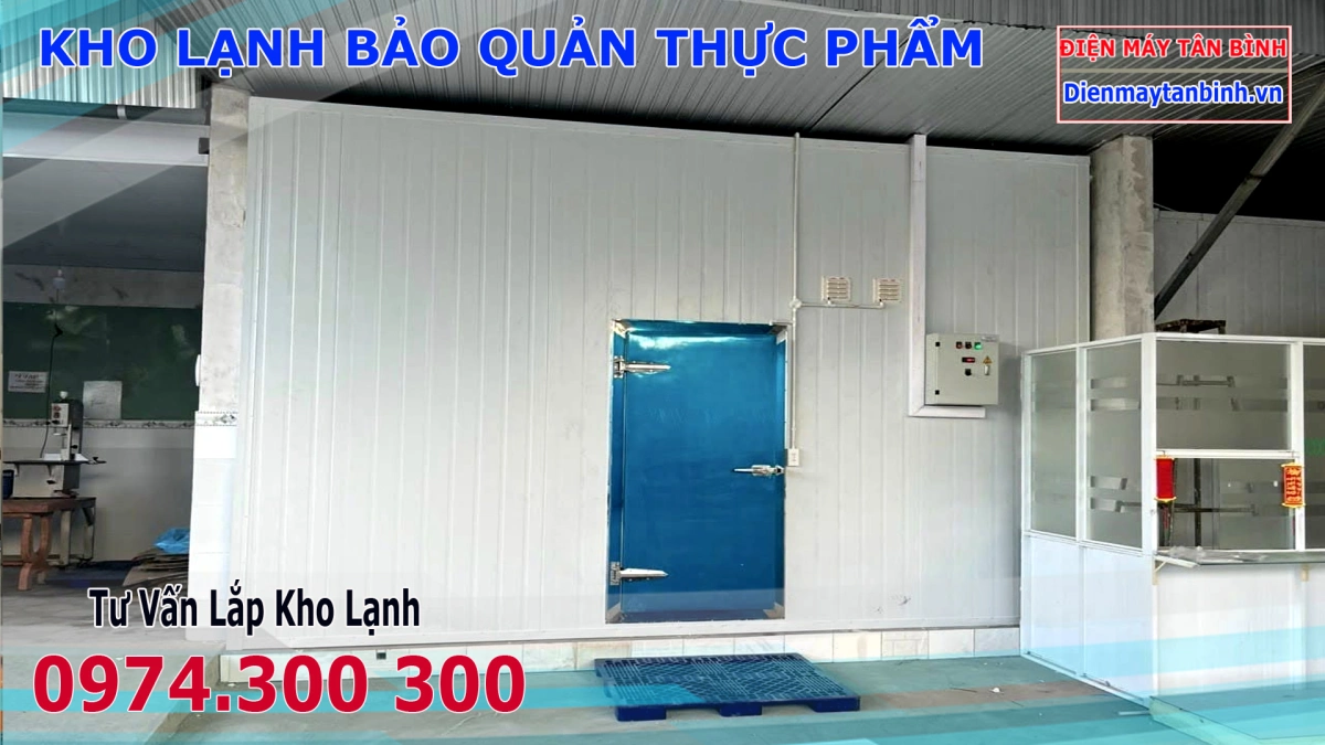Lắp Đặt Kho Cấp Đông Nhanh Sầu Riêng 50m³ Tại Phước An Đắk Lắk 6 kho đông lạnh bảo quản sầu riêng