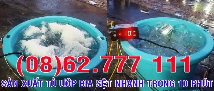 Cách ướp bia lạnh nhanh hơn, ngon hơn