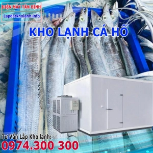 Lắp đặt kho lạnh bảo quản Cá Hố tươi và Đông Lạnh