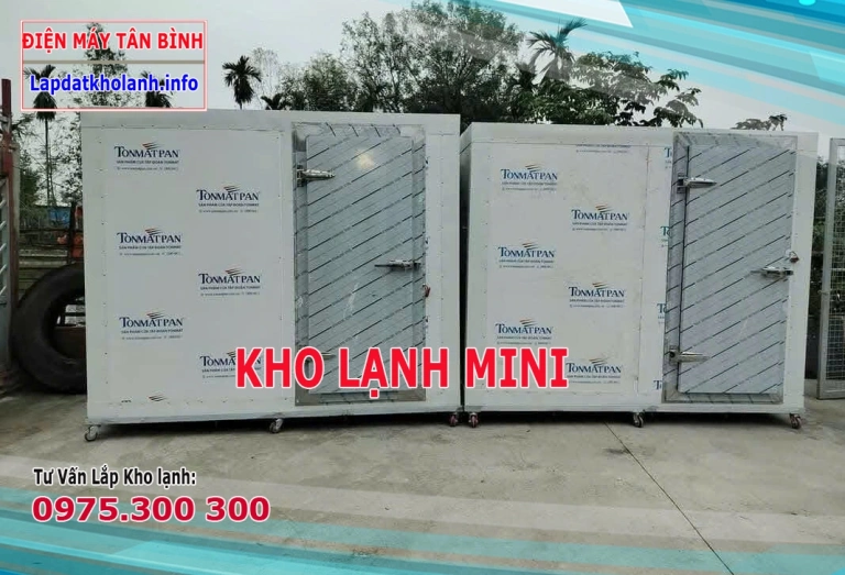 Kinh nghiệm lắp đặt kho lạnh mini bảo quản thực phẩm