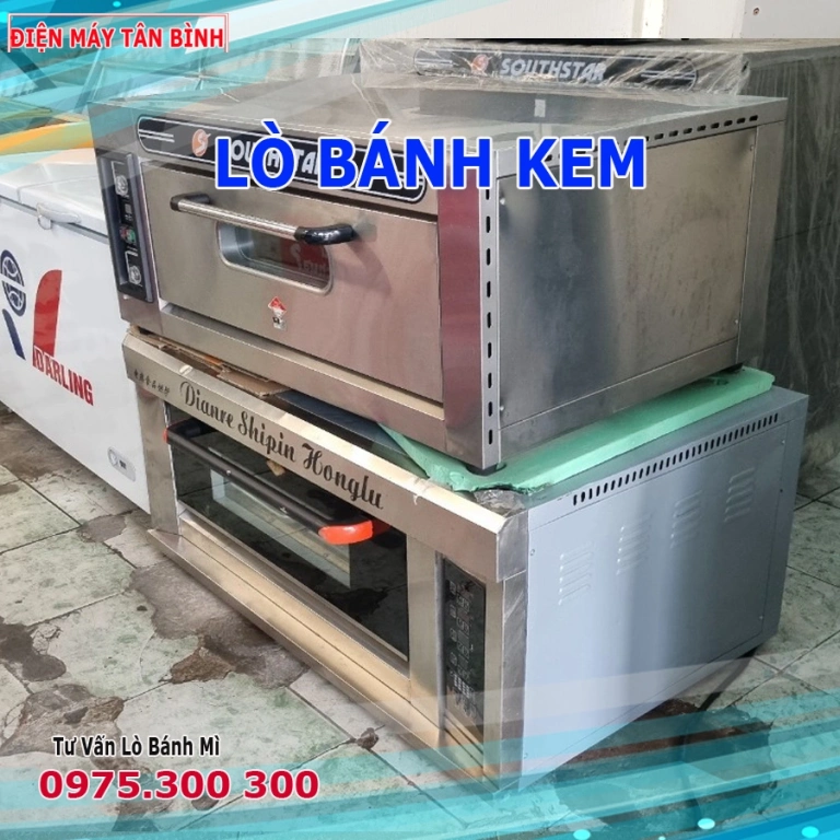 Tư vấn chọn mua lò nướng bánh kem 1 tầng 2 khay Southstar