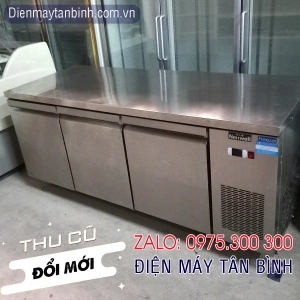 Tủ mát inox nhà hàng 1m8 nằm ngang dài 1m8 Nexwell