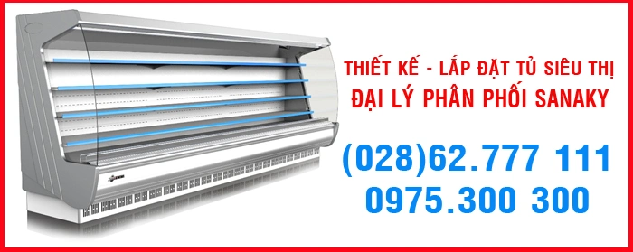 Bảng điều khiển tủ mát siêu thị Sanaky VH-20Hp