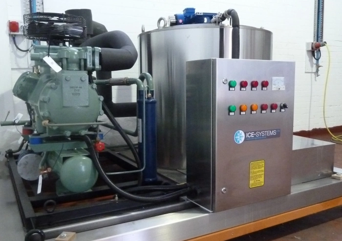 Cấu tạo máy làm đá bi, đá viên công nghiệp 5 tấn, 10 tấn, 15 tấn...