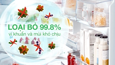 Chức năng diệt khuẩn tủ lạnh electrolux