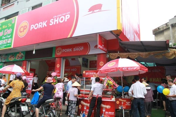 Cửa hàng thịt cp Porkshop đẹp