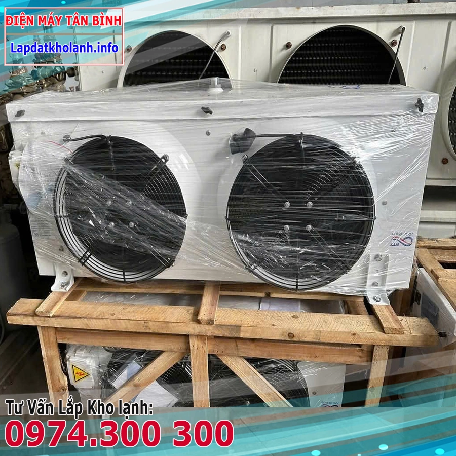 dàn làm lạnh kho đông lạnh mini 10m3