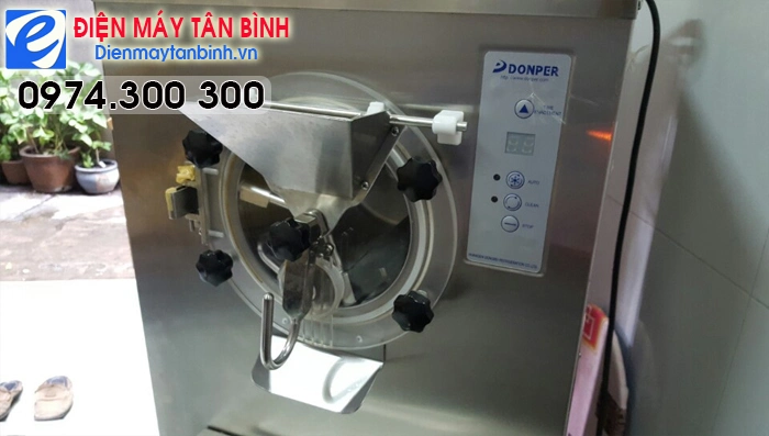 máy kem cứng cũ donper máy kem cứng cũ donper