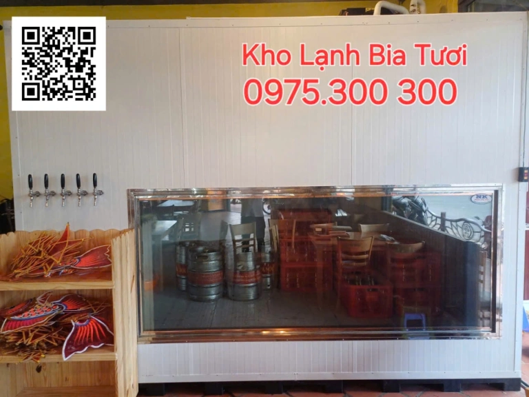 Bảo quản Bia Tươi trong kho lạnh ở nhiệt độ bao nhiêu