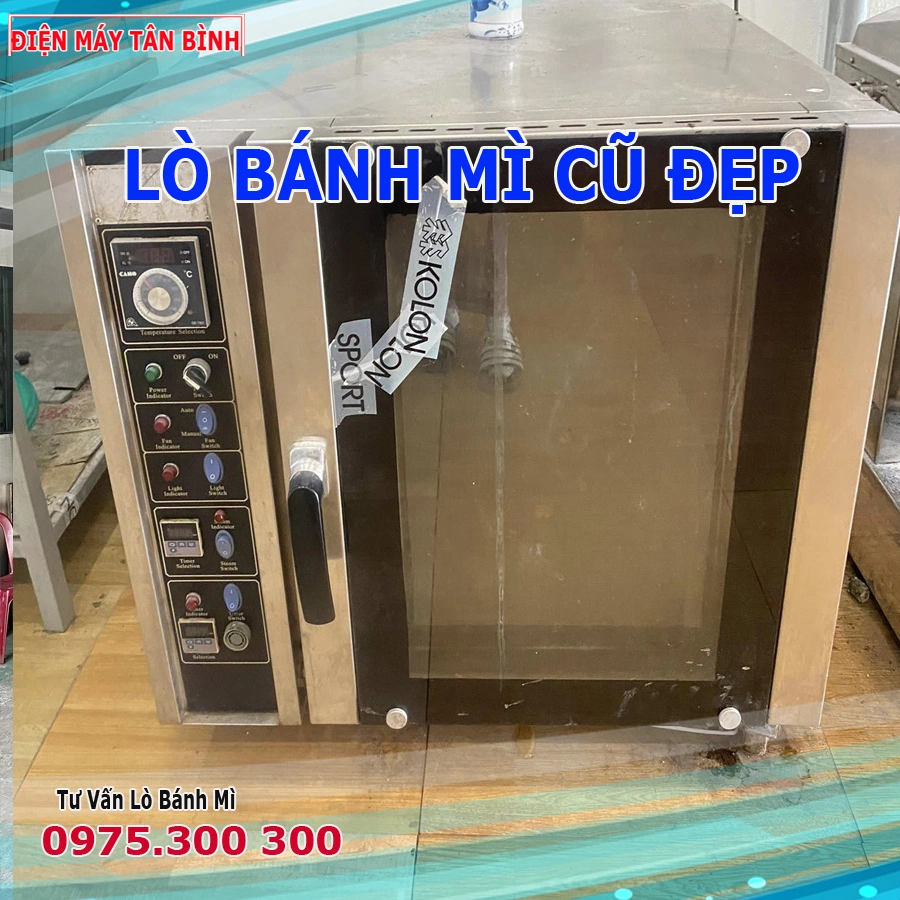 Bán Thanh lý trọn bộ lò nướng bánh mì đối lưu 8 khay