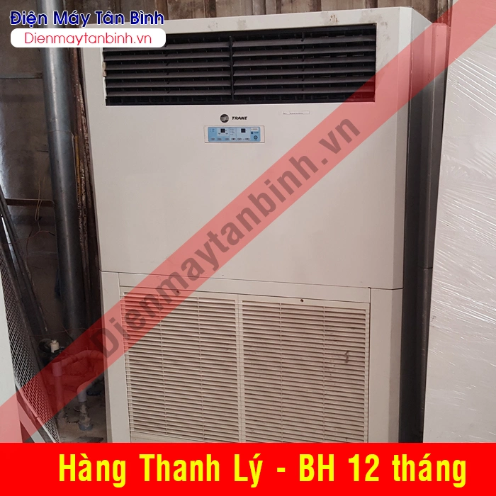 Thanh lý Máy lạnh cũ tủ đứng Trane 10hp Thanh lý Máy lạnh cũ tủ đứng Trane 10hp