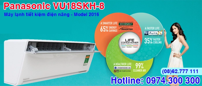 Khuyến mãi Máy lạnh 2hp Panasonic VU0918SKH-8 (Model 2016)